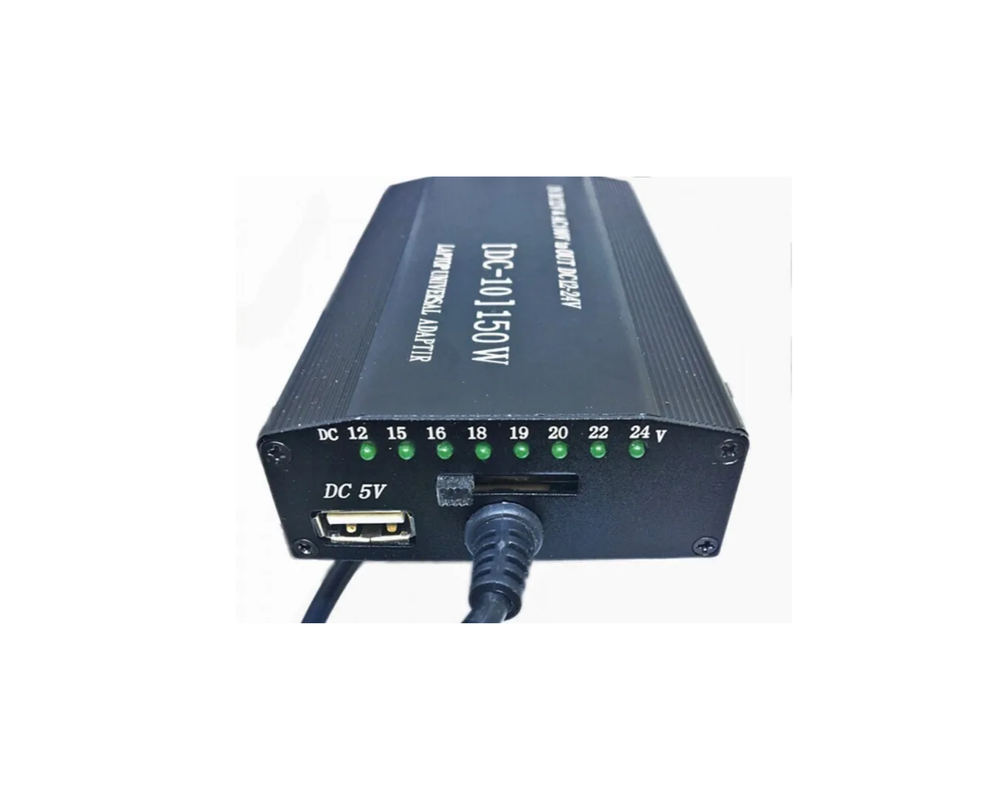 Адаптер для ноутбуков универсал. Солнце DC-10 (12/220V/150Вт)