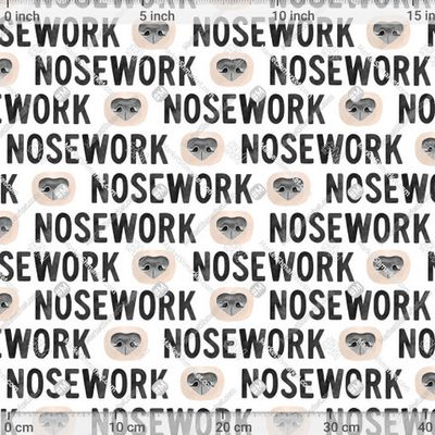 Акварельный принт Nosework (Ноузворк)  by rehound 588 DPI