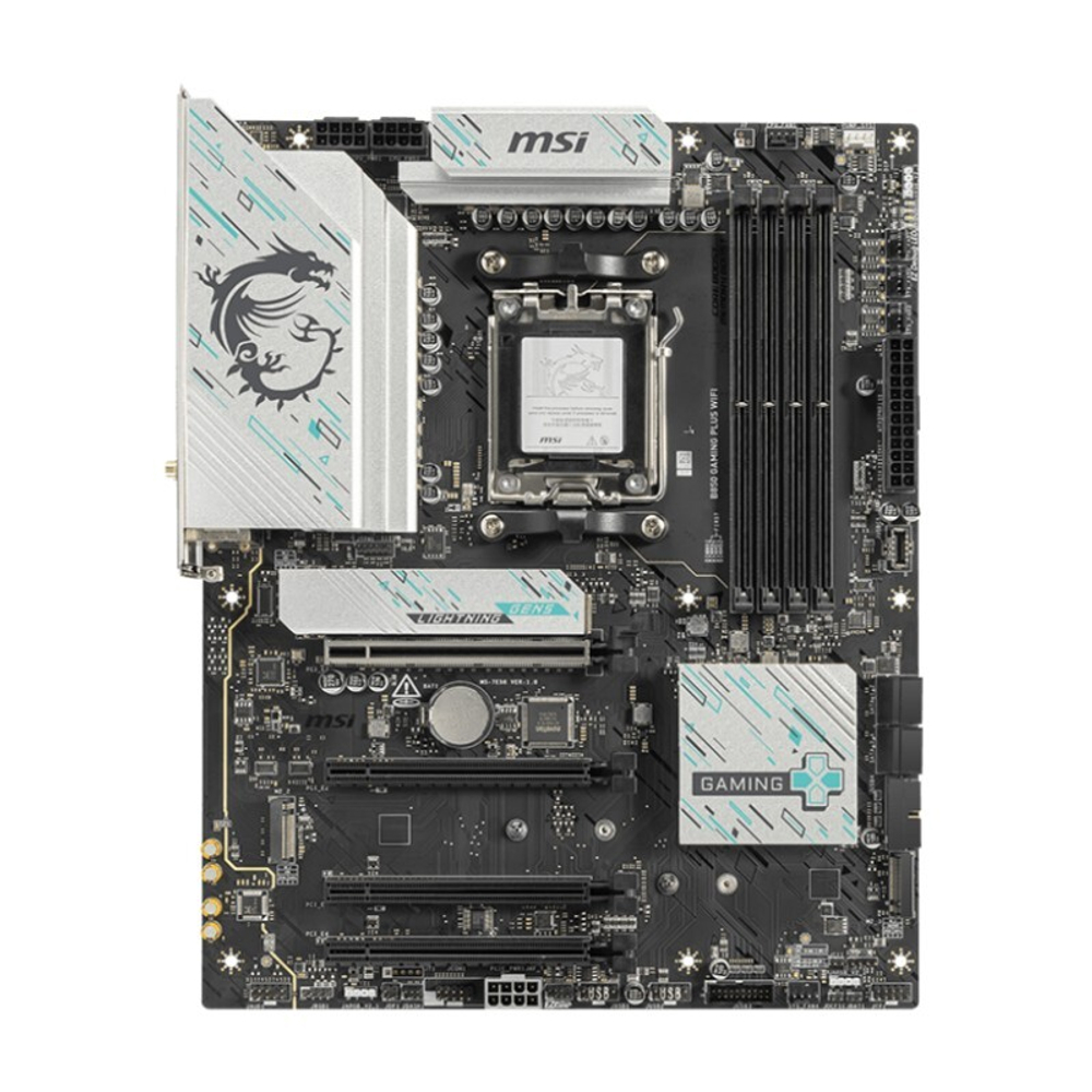 Материнская плата MSI B850 GAMING PLUS WIFI, AM5, DDR5, ATX