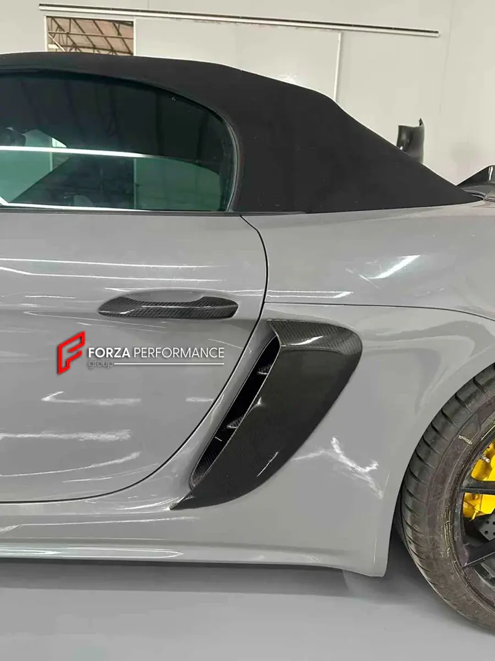 Карбоновые ручки дверей для Porsche 718 982 2016+ Порше