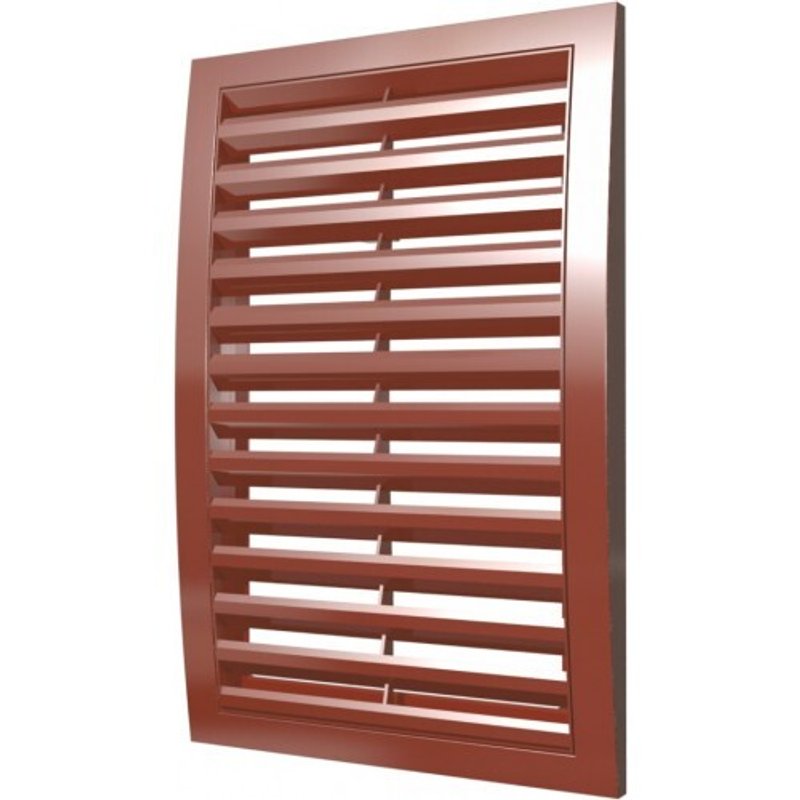 Вентиляционные решетки пластиковые накладные серии 1515РРН наружная