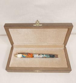 Ручка   с ручной росписью Палех "Кутузов"