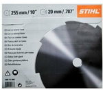 Пильный диск STIHL 255-8 долотообразные зубья (4000-713-3802)