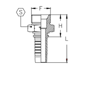 Фитинг DN 12 DKM (Ш) 20x1.5