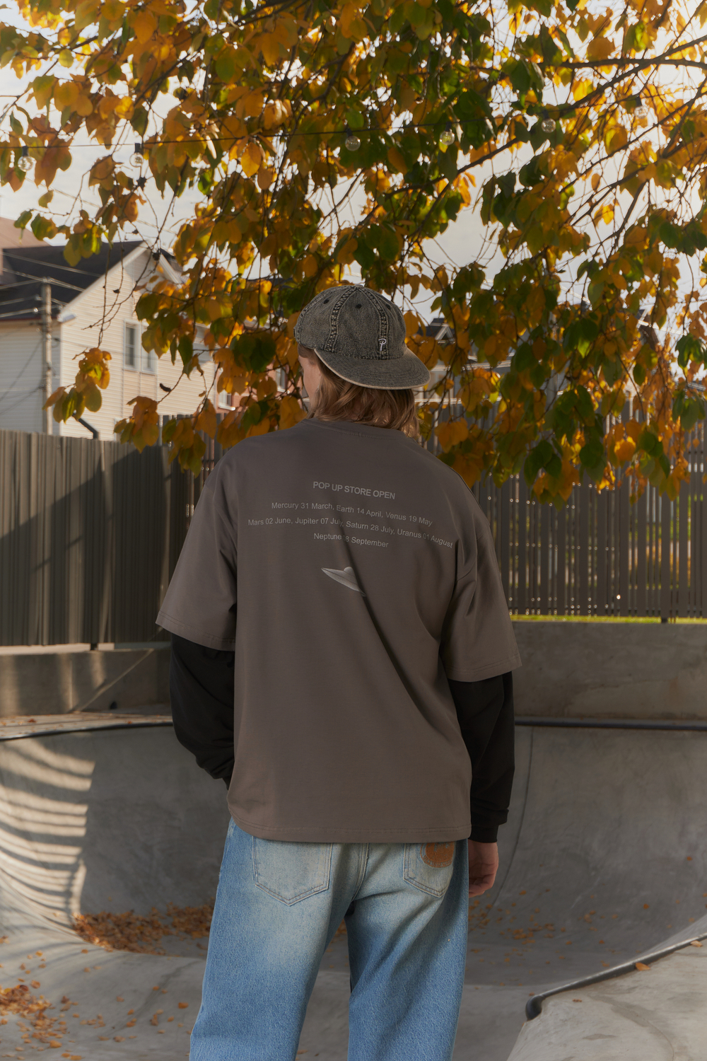 Футболка Called a Garment Pop-Up "Warm Grey"