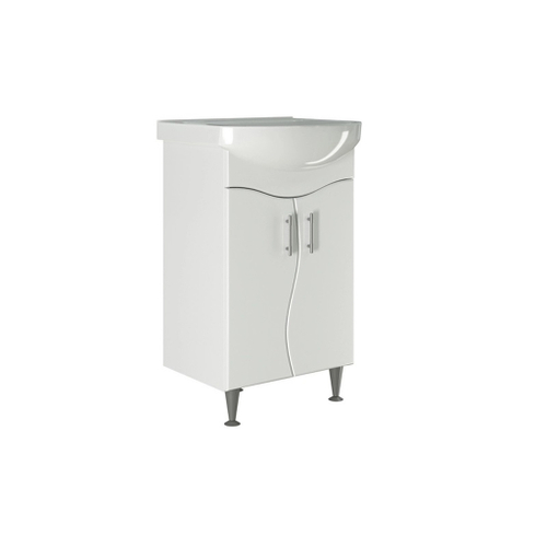 Тумба д/ванной "АНГАРА-50" под рак.Уют-50 (ROSA) (ПВХ)