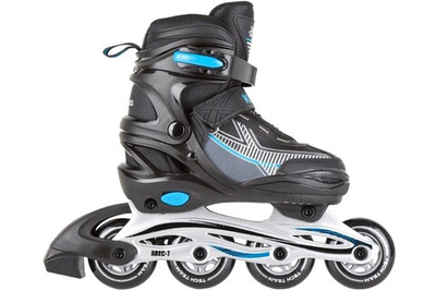 Роликовые коньки раздвижные Tech Team KOLT  черно-синие р. 30-33 (S)