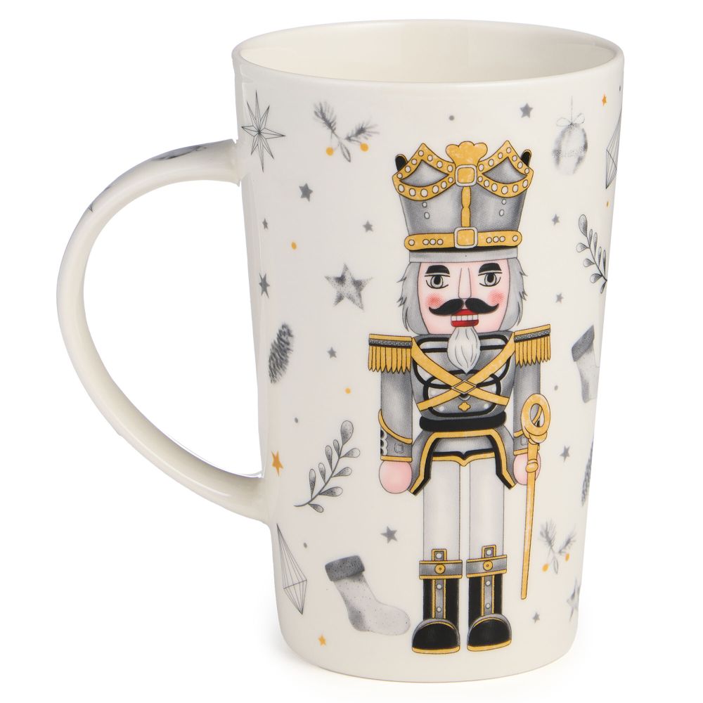 НАБОР ПОДАРОЧНЫЙ LEFARD "ЩЕЛКУНЧИК" (КРУЖКА 385 МЛ В КОМПЛЕКТЕ С ЁЛОЧНОЙ ИГРУШКОЙ)