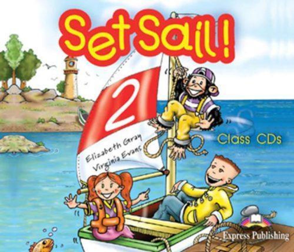 Set Sail 2. Class Audio CDs. (set of 3). Аудиокурс полный (Совместим с Spotlight 2)