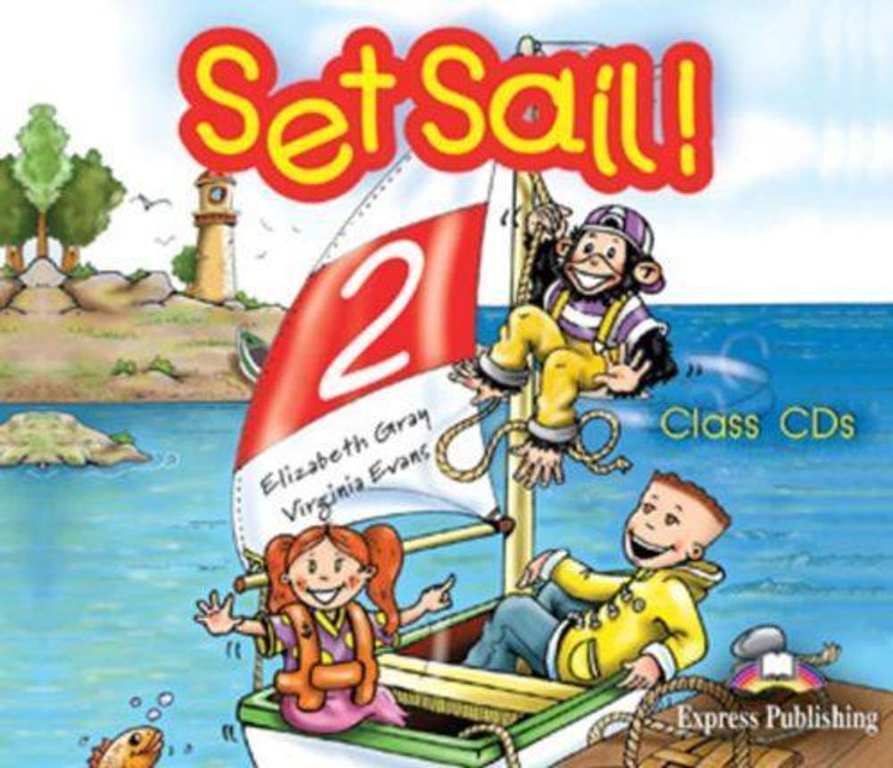 Set Sail 2. Class Audio CDs. (set of 3). Beginner. Аудио CD для работы в классе (Совместимо с Spotlight 2)