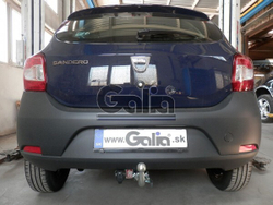 Фаркоп оцинкованный Galia D044C для Renault Sandero 2014-, Renault Sandero Stepway 2014-(паспорт и сертификат в комплекте)(без электрики)