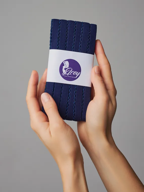 061 641/12 Резинка отделочная Lauma 12 мм, темно-синий 061