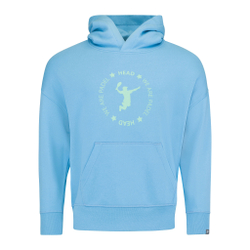 Мужская кофта теннисная HEAD Hoody Men - Light Blue