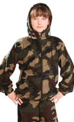 Костюм детский Флисовый зелёный КМФ