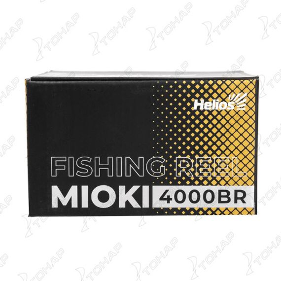Катушка MIOKI 4000 BR 5+1 подшип + зап.шпуля Helios (HS-KF-M4000-S)
