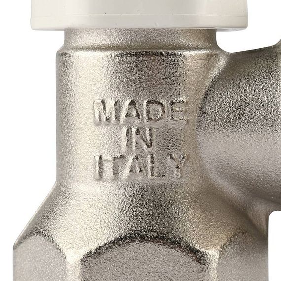 Клапан запорно-балансировочный STOUT 1/2&quot; угловой 32844