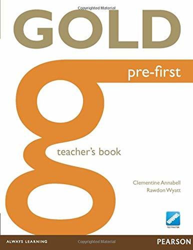 Gold NEd Pre-First Teacher&#39;s Book