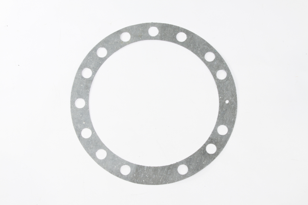 Прокладка цапфы поворотного кулака УРАЛ (12 отв.) паронит 0.8 мм. (Тамбов АТИ)