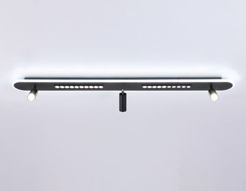 Потолочный светодиодный светильник 79W 3000K-6400K+4200K FL51452/1+3 BK чёрный Comfort LineTech Ambrella