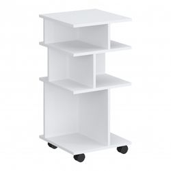 Стеллаж мобильный Париж (Белый), МФ 1+1, г. Уфа