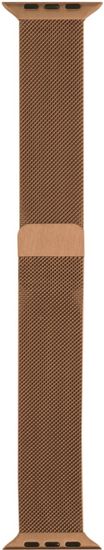 Ремешок миланская петля moonfish для Apple watch - 42/44/45/49 мм, золотой