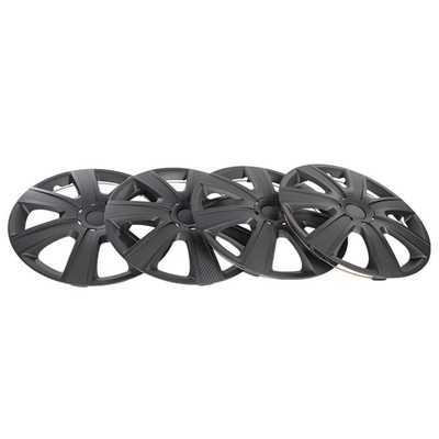 Колпаки R15 Hadar 4шт (черно-матовые с текстурой) ABS-пластик ARNEZI A0702015