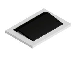 Стеновая панель HiWood декорированная, 270x12 см