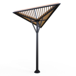 Треугольный навес