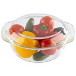 Кастрюля 1,5л из жаропрочного стекла "Italiano"