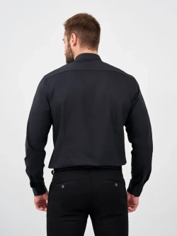 Рубашка без воротника приталенная SLIM FIT