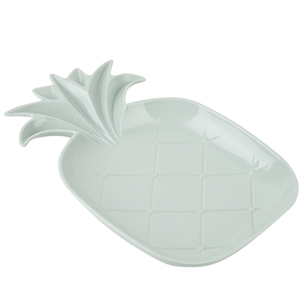 Блюдо сервировочное "Ананас" 28,5*19*3см. (4вида) (упаковочный пакет)