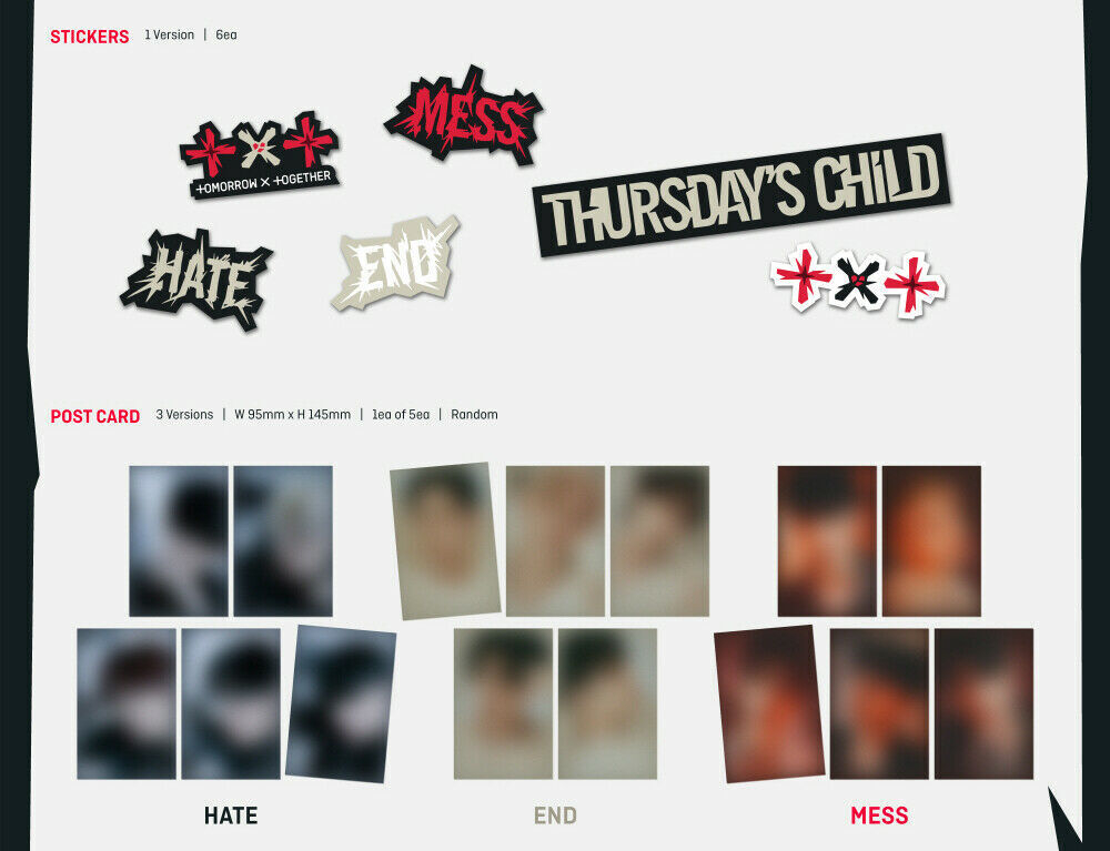 Альбом TXT TOMORROW X TOGETHER - minisode 2: Thursday's Child (End ver.)