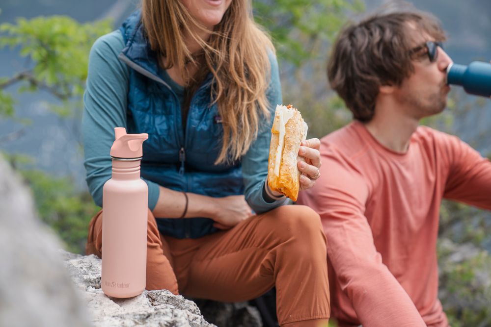 Бутылка Klean Kanteen Classic Flip Sport 27oz (800 мл) Peach Parfait