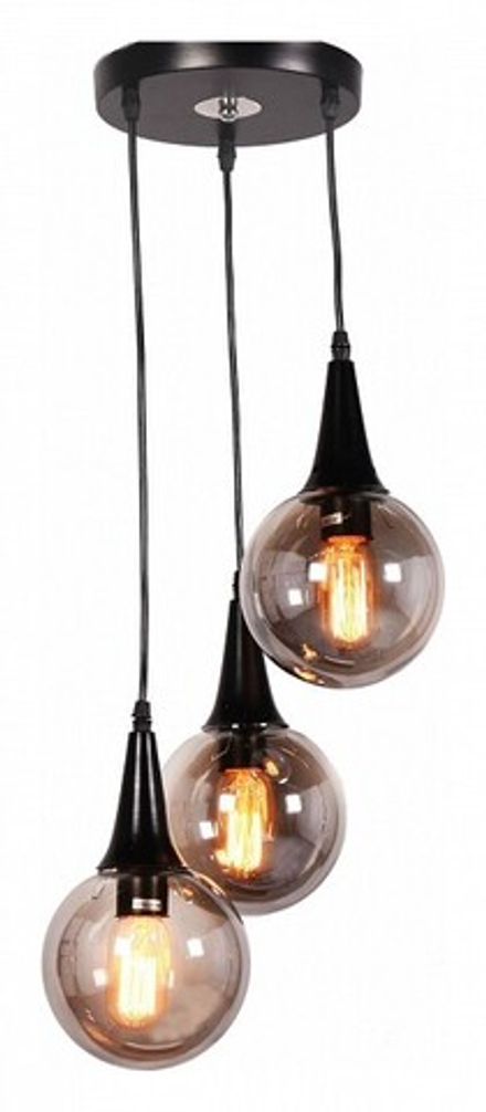 Подвесной светильник LUMINA DECO Rocherro LDP 11191-3 BK