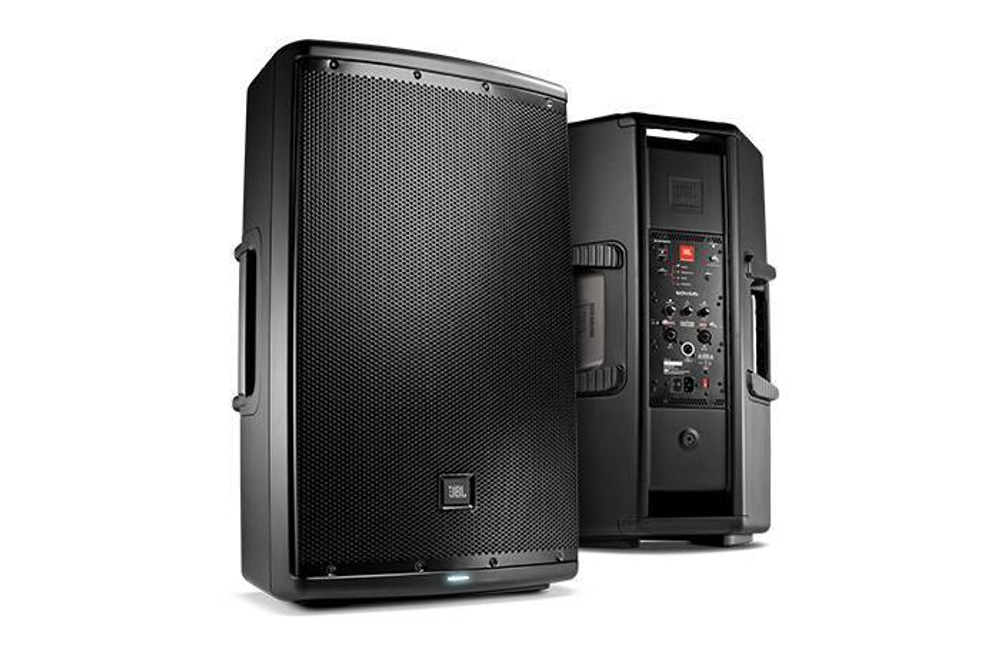 JBL EON615 акуст. система, 15'', 2-полосная, активная 500 Вт, 127 dB, управление по Bluetooth, 17.7 кг