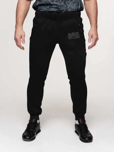 штаны Варгградъ Звезда с крыльями черные (Зима)