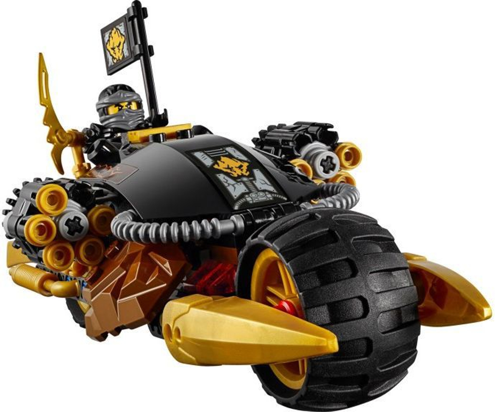 LEGO Ninjago: Бластер-байк Коула 70733 — Blaster Bike — Лего Ниндзяго