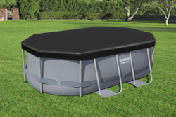Тент для каркасного бассейна Power Steel Oval Pools 305х200х84 см (Bestway 58424 BW)