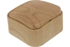 Выключатель Legrand Quteo 1-клавишный накладной дерево 26165