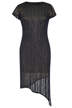 Платье женское 1742АПа, Синее золото #241СЗ051742АП