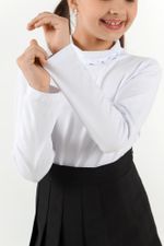 Джемпер для девочки Скул-3 Виотекс БЕЛЫЙ