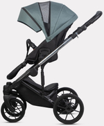 Детская коляска Riko Nano Thermo 3 в 1 с автокреслом Rant Cruise Grey 14 Dark sage (темно-зеленый)