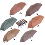 Зонт женский полуавтомат «Ультрамарин - Алента», микс 5 цветов, 8 спиц, d-100см, длина в слож. виде 68см