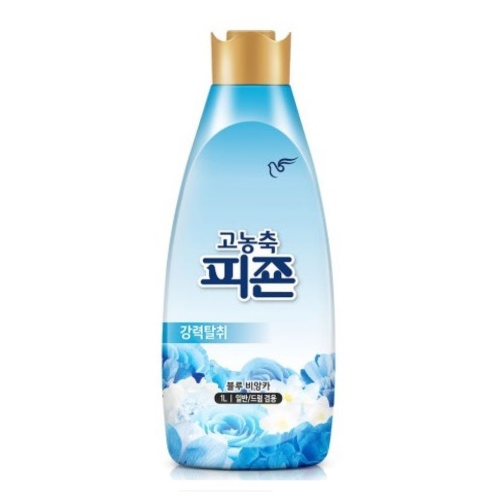 Кондиционер для белья PIGEON Rich Perfume Blue Bianca парфюмированный супер-концентрат с ароматом Голубое небо, 1 л.