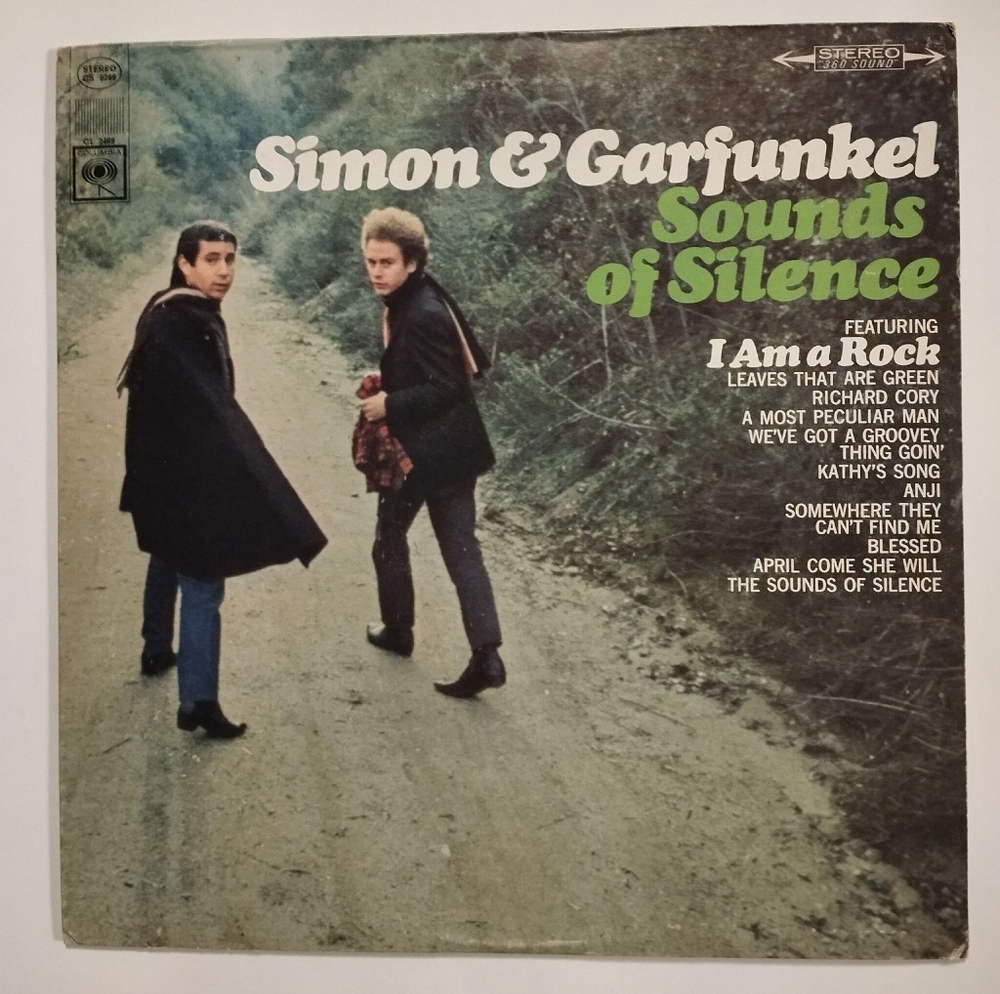Винтажная виниловая пластинка LP Simon and Garfunkel Sounds Of Silence (USA 1967)
