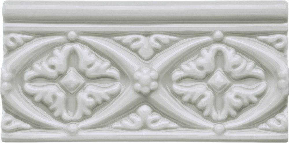 Бордюры ADEX NERI Relieve Bizantino Silver Mist