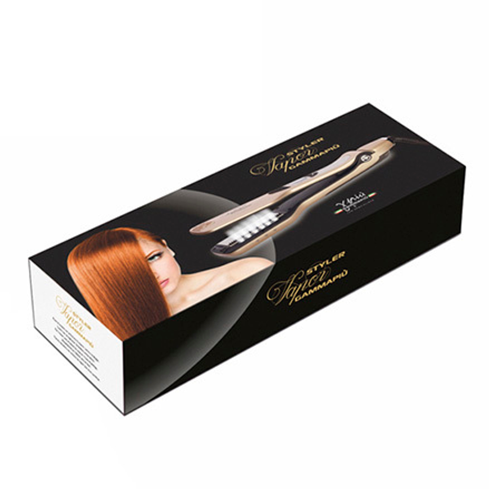 Щипцы-выпрямители с паром 30x85мм Gamma Piu Vapor Styler