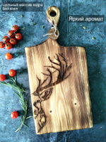 Разделочная доска из спила Сибирского кедра