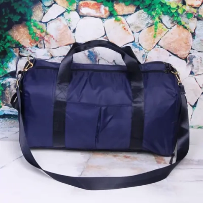 Сумка спортивная «Sport Today»,водонепроницаемый отдел + 2 кармана+отдел под обувь, цвет синий, 42*24*18 см