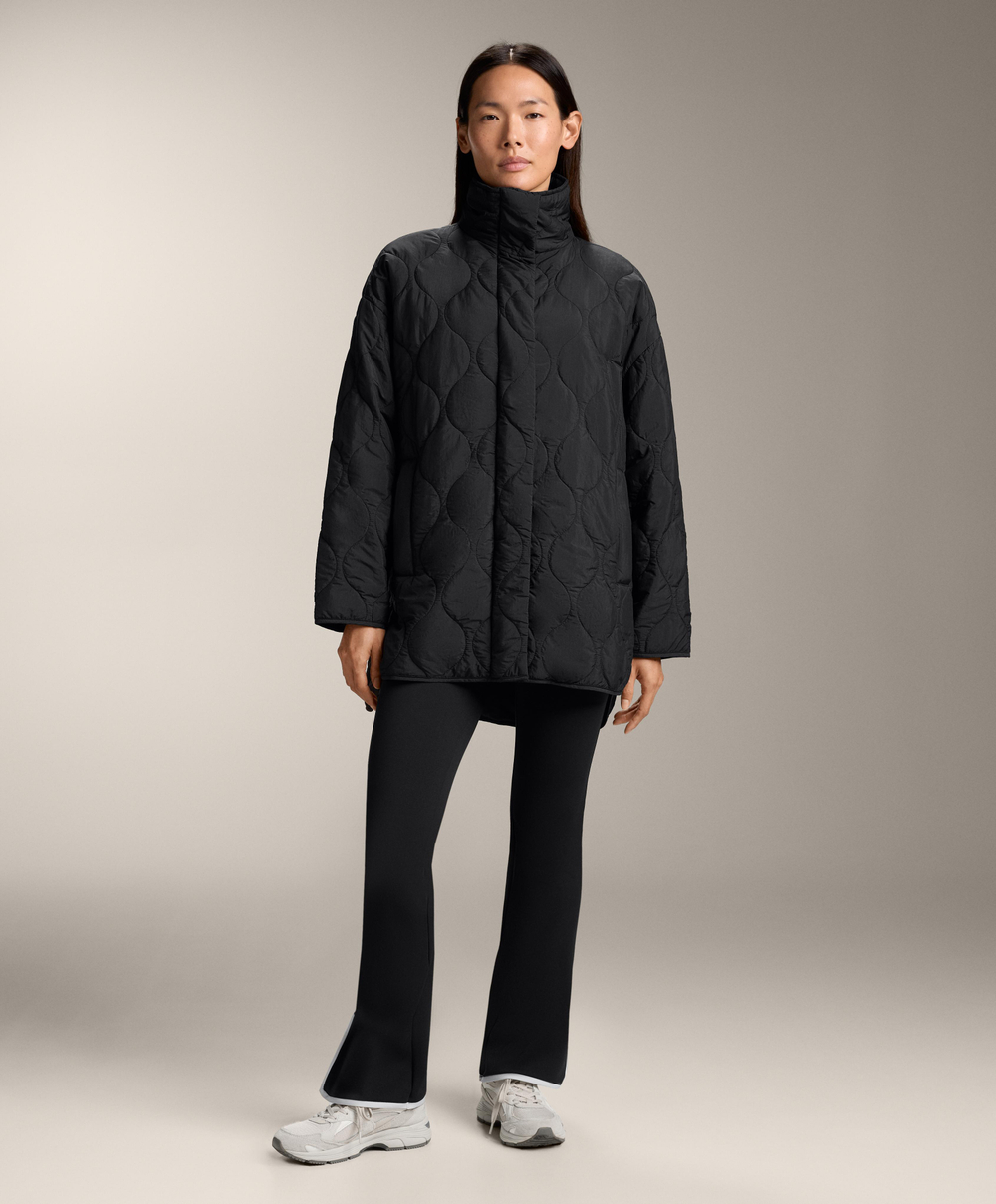 Oysho Легкая водоотталкивающая куртка FELLEX® AEROGEL, черный